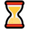 Hourglass emoji on Microsoft